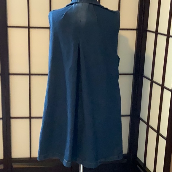 Denim Vest Jacket Size XXL New with Tag - Picture 3 of 5